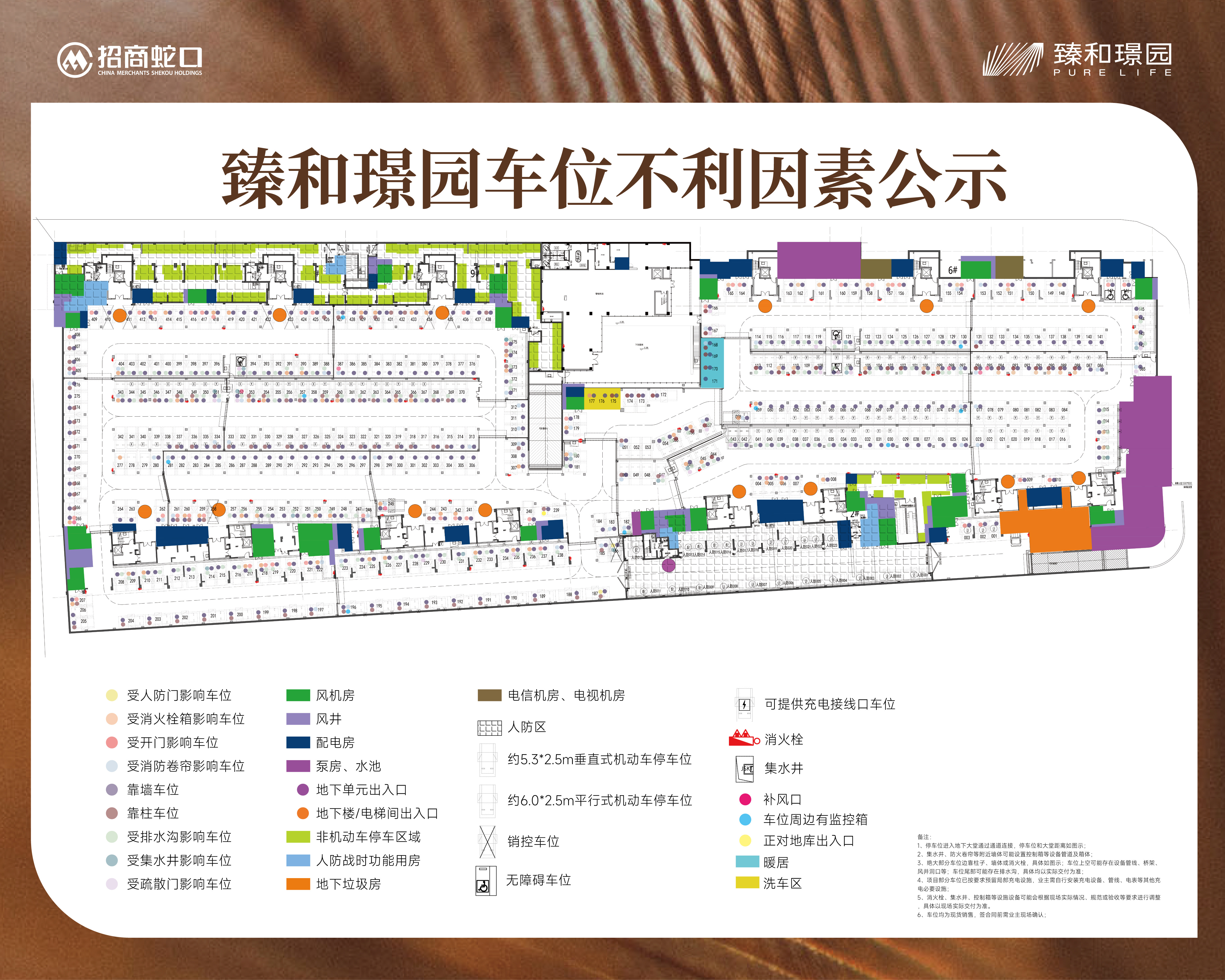 车位分布平面图